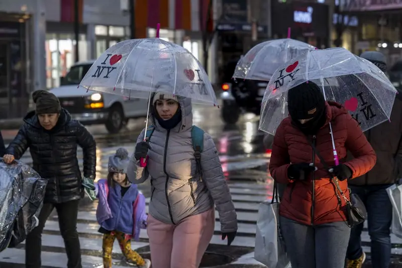 New York Şehri Şiddetli Kar Kuraklığının Eşiğinde. 