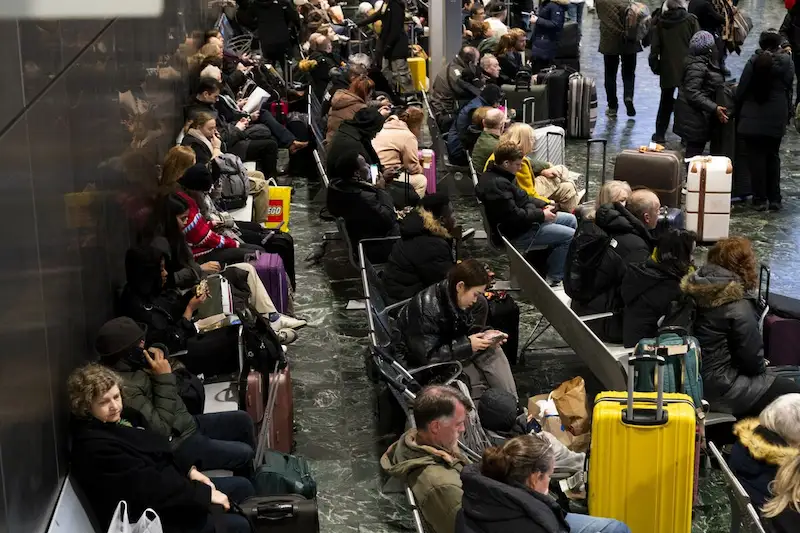Il Nord Europa devastato dai devastanti venti di uragano