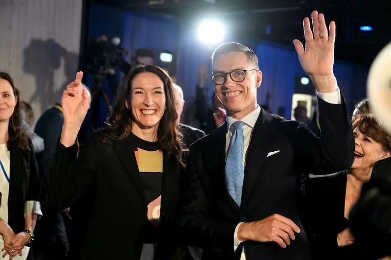 Der Mitte-Rechts-Politiker Stubb steht vor einem Sieg in der ersten Runde der finnischen Präsidentschaftswahl