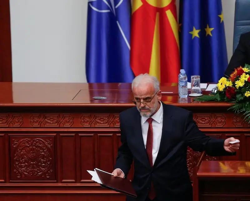 Arnavutluk'tan Talat Caferi, Kuzey Makedonya'nın Geçici Başbakanı Oldu