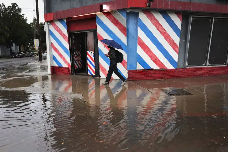 Los Angeles Prepares as Powerful Storm Approaches.