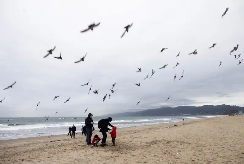 California se prepara para peligrosas inundaciones y vientos huracanados a medida que se acerca una nueva tormenta. 