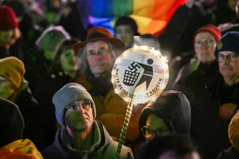Il sostegno dell’estrema destra in Germania tocca il minimo degli ultimi sette mesi