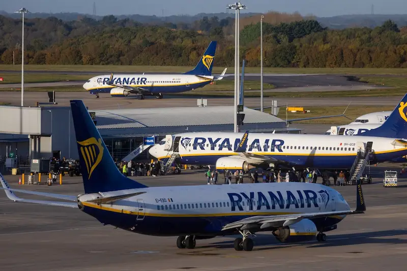 Ryanair prawie osiąga porozumienie z TUI Travel, zadając cios piractwu internetowemu