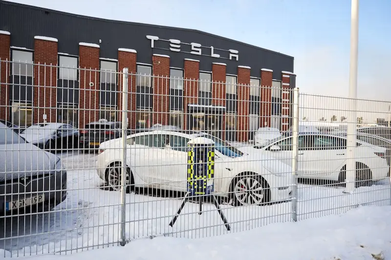 Swedish Union Blocks Work on Tesla Charging Stations Amid Labor Dispute