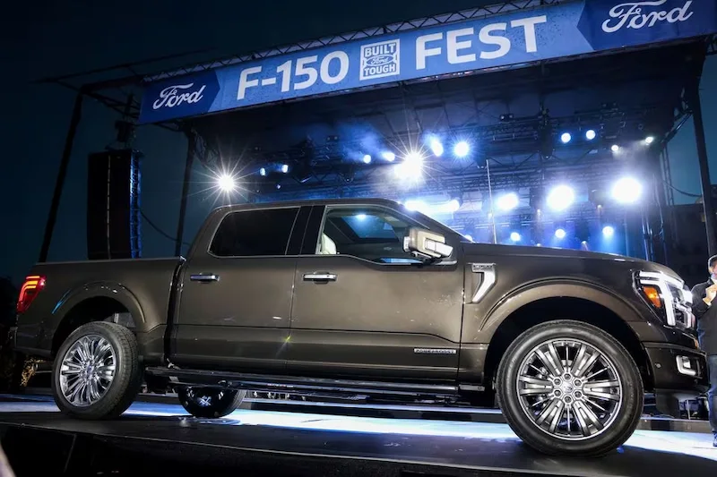 Ford pauses deliveries of new F-150 Lightning electric vehicles.