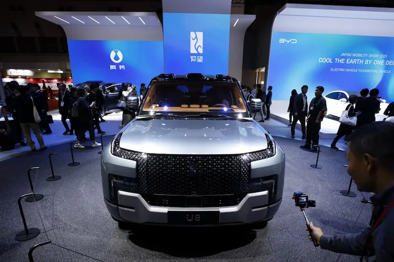 BYD Presents a Luxury Floating SUV to Charm European Buyers