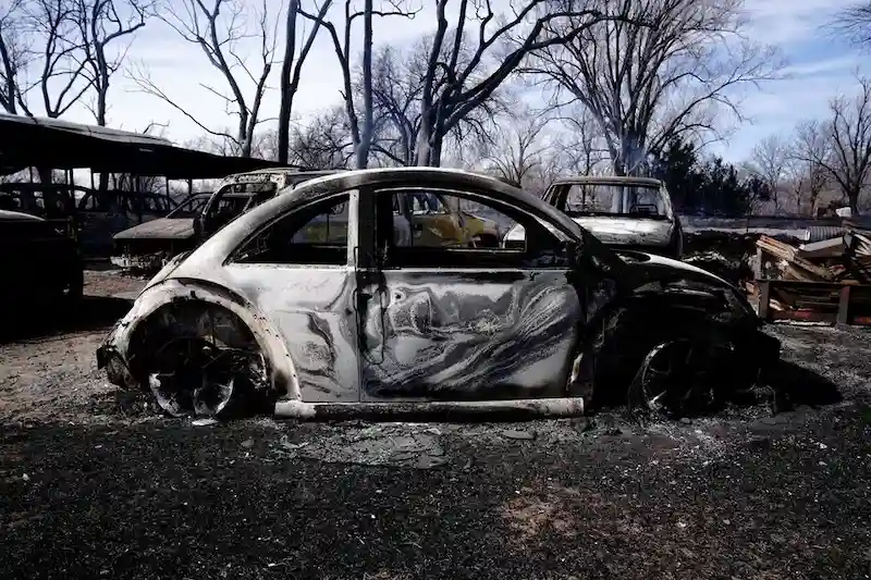 Massive wildfire sweeps through Texas Panhandle, ranking as second largest in state's history