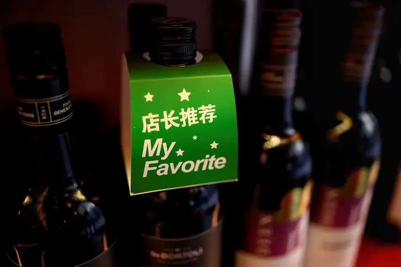 Fine in vista della disputa sul commercio del vino tra Australia e Cina