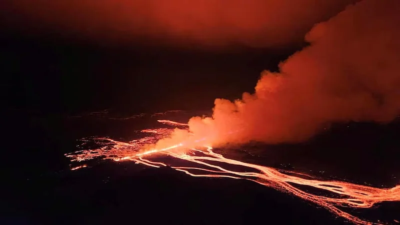 Iceland's lava trickles after fourth eruption in three months