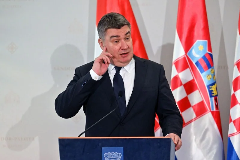 Croatian President Stands Firm After Court Blocks Him from Running for Prime Minister