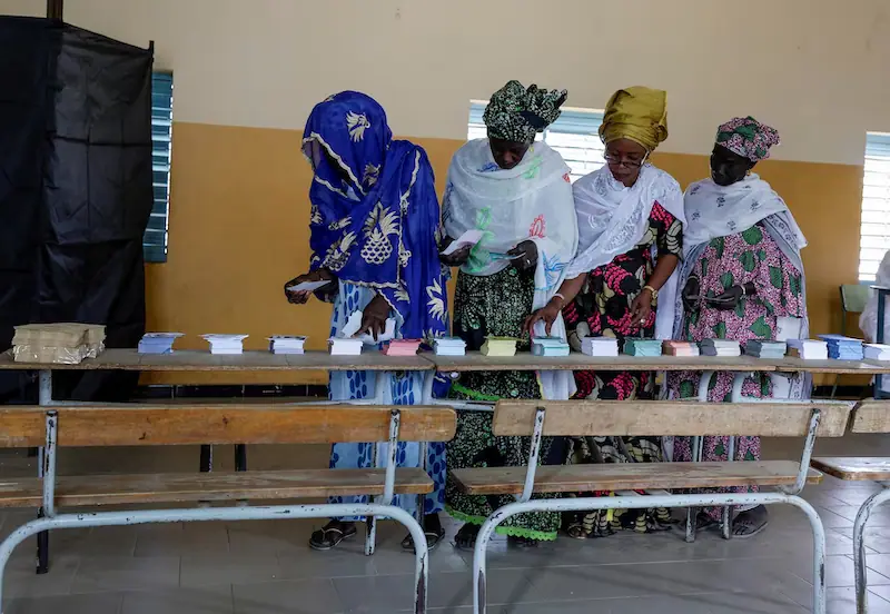 Senegal finally casts ballots in postponed presidential election