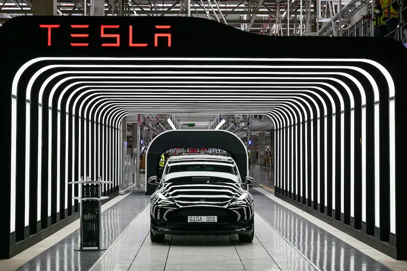 Tesla to produce cars in Germany for Indian market starting this year.
