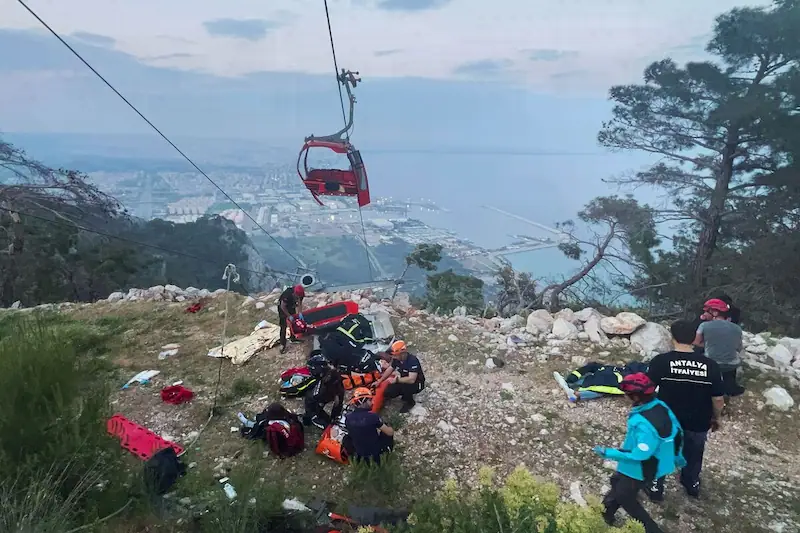 Over 100 Saved Following Deadly Cable Car Crash in Turkey