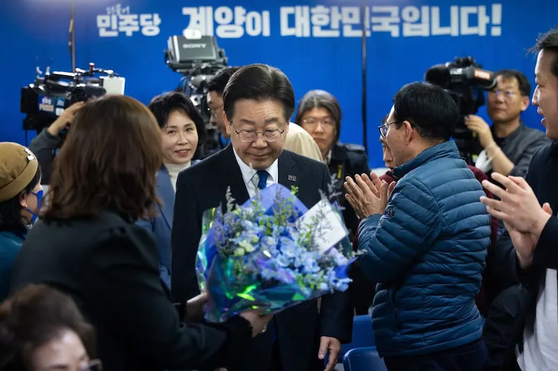 Parliamentary Victory Paves Path to Presidency for South Korea's Lee Jae-myung Amid Legal Challenges