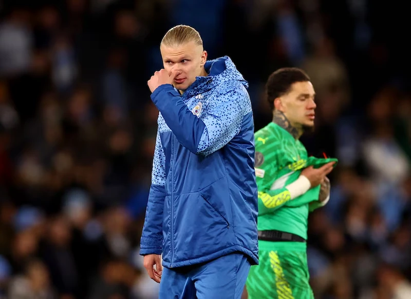 Guardiola bezweifelt Haalands Halbfinalteilnahme im FA Cup aufgrund einer Muskelverletzung