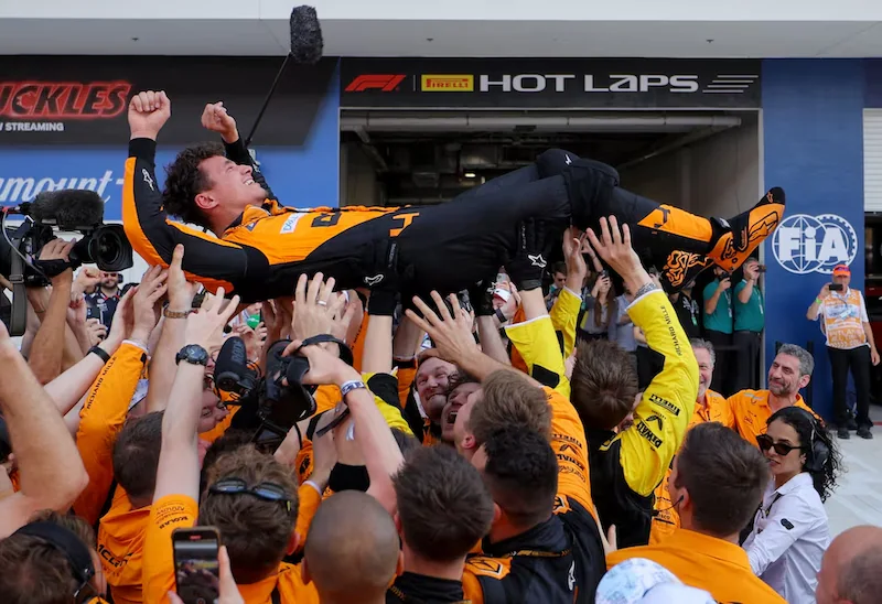 Norris holt sich den Sieg beim F1-Debüt beim Grand Prix von Miami