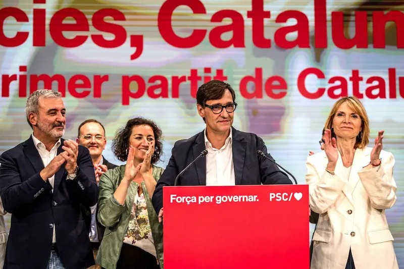 Socialists emerge victorious in Catalan vote, setting stage for political deadlock