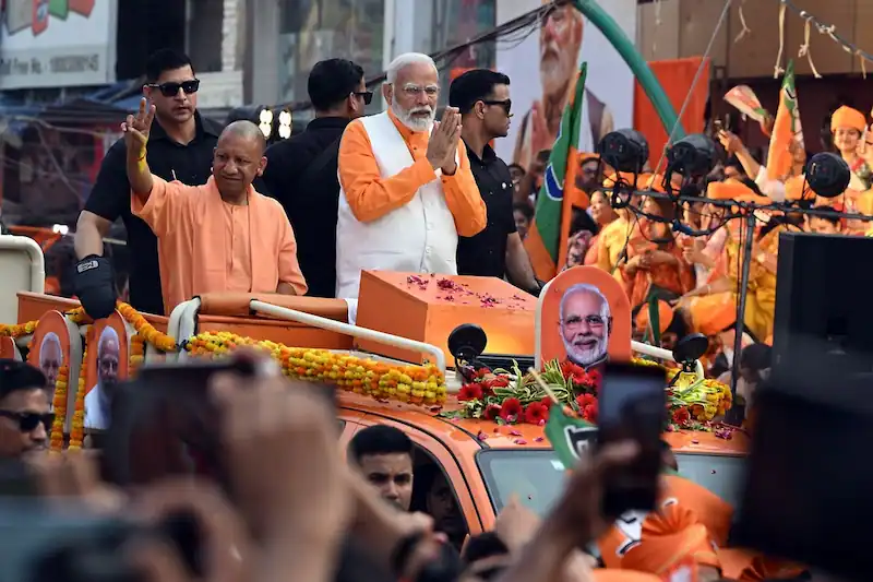 Modi Submits Nomination Documents to Run for Parliament Seat from the Sacred City of Varanasi