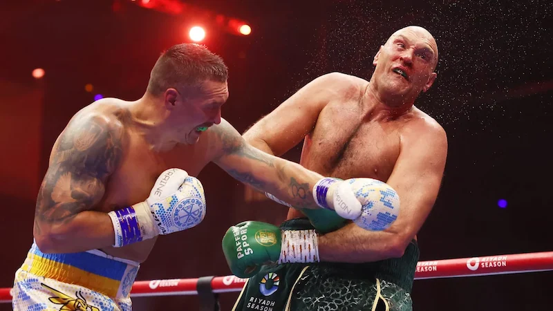 Oleksandr Usyk besiegt Tyson Fury in einem spannenden Showdown und wird unangefochtener Schwergewichts-Champion