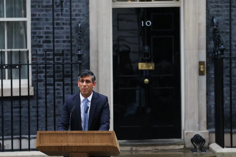 Rishi Sunak declares UK national election to take place on July 4th