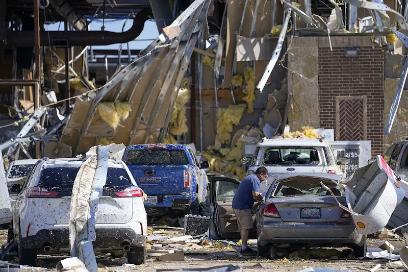 Deadly Storms Pound Texas, Oklahoma, and Arkansas, Leaving Destruction in their Wake