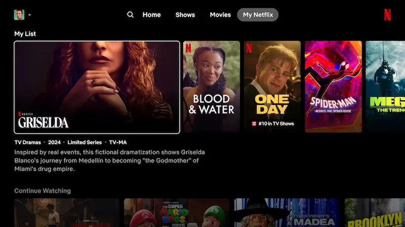 Netflix lancia la più grande riprogettazione dell'app TV degli ultimi dieci anni