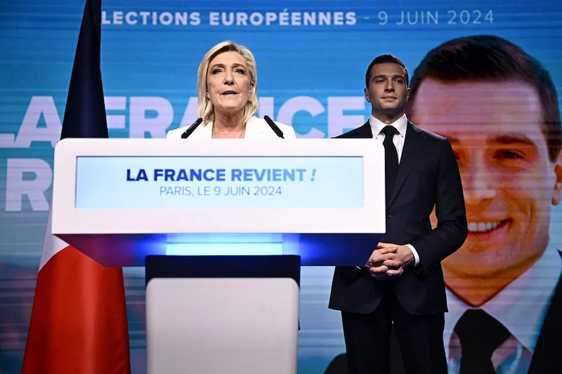 French Far-Right Leaders Mull Alliance to Challenge Macron in Legislative Elections