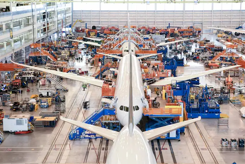 Boeing indaga sul problema della qualità delle fusoliere del 787 Dreamliner