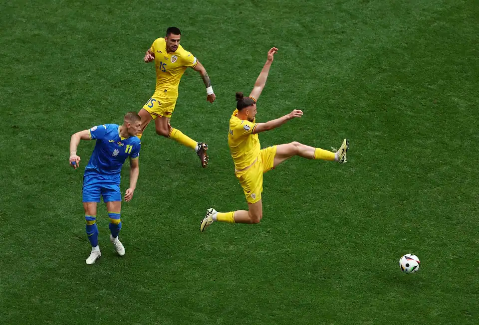 Romania Roars to Stunning Victory Over Ukraine in Euro 2024