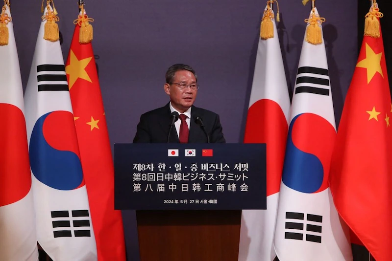 China and South Korea to Hold Security Talks