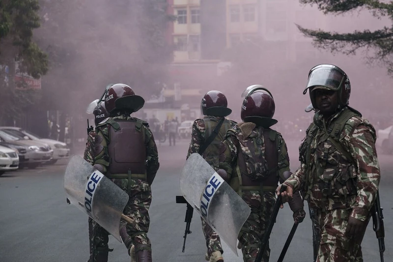 Die kenianische Polizei verbietet aus Sicherheitsgründen regierungsfeindliche Proteste in Nairobi