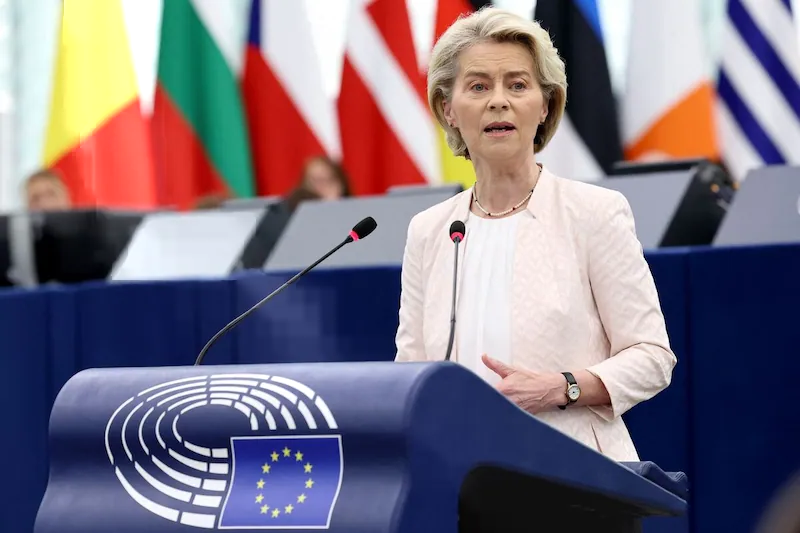 Ursula von der Leyen Reappointed as European Commission President for Second Term