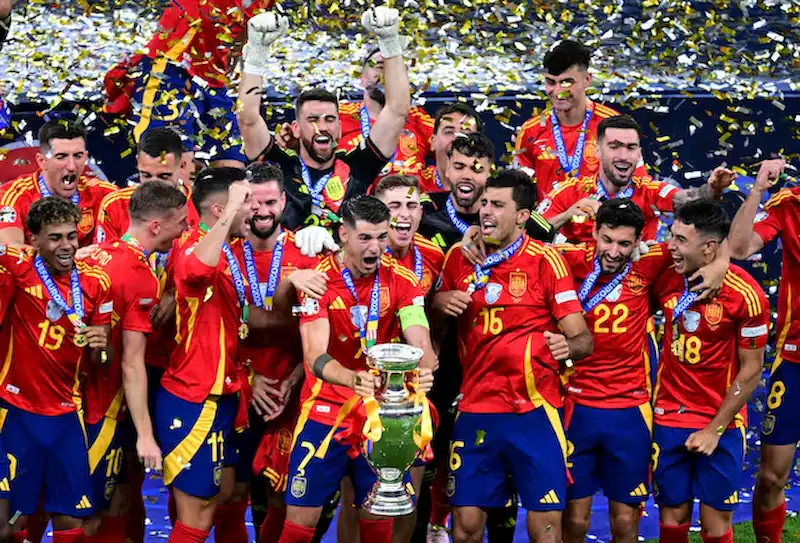 Spain leap to third spot in latest FIFA rankings, Argentina maintains lead position