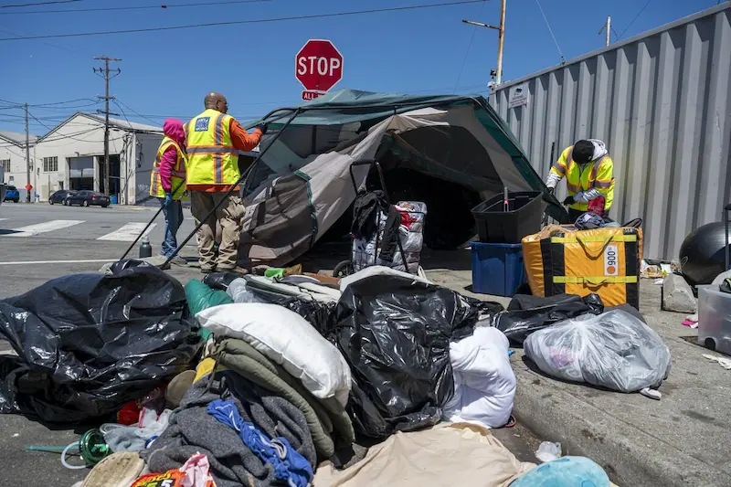 Die aggressive Obdachlosenaktion in San Francisco löst geteilte Reaktionen aus