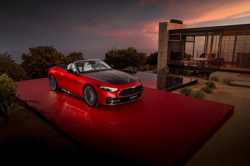 Mercedes-Maybach Unveils Lavish SL 680 Monogram Series Convertible
