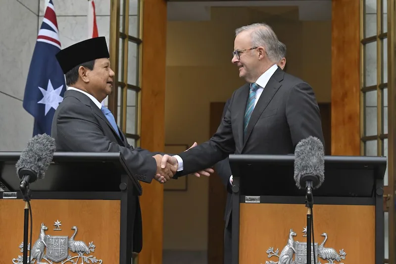 Australien und Indonesien stärken Verteidigungsbeziehungen mit historischem Pakt