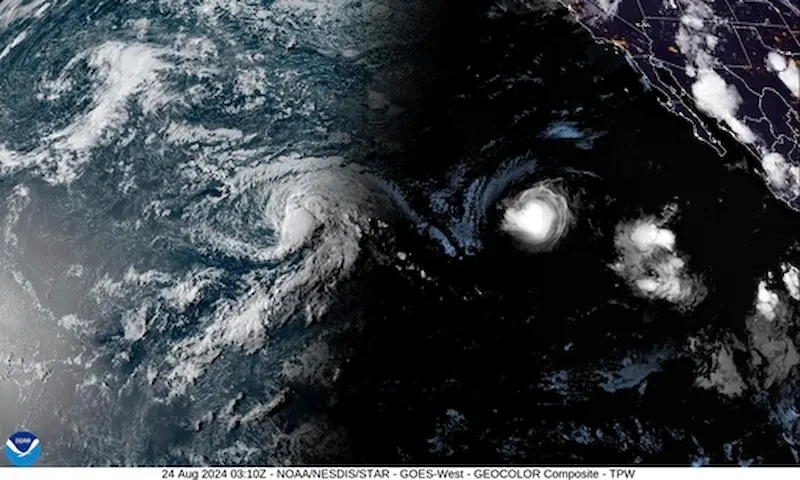 Tropical Storm Hone Poses Threat of Wildfires and Flooding in Hawaii