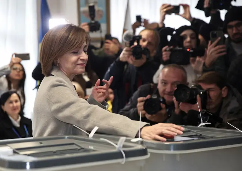 Sandu z Mołdawii jest bliski zwycięstwa w głosowaniu w UE po stoczeniu trudnych wyzwań