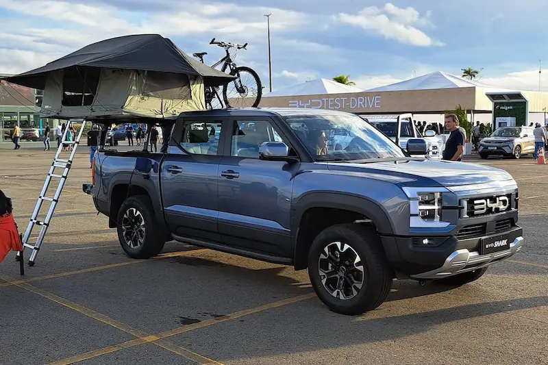 BYD Launches Hybrid Pickup Truck in Brazil, Challenging Traditional Market Leaders