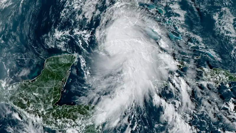 Hurricane Rafael crashes into Cuba as a powerful Category 3 storm