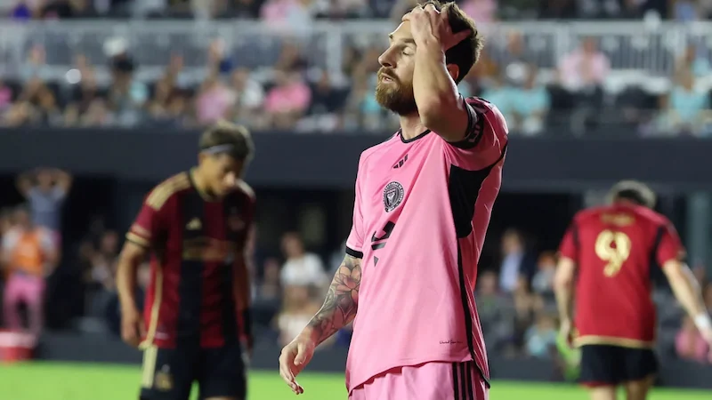 El Inter Miami de Messi sorprendentemente sorprendido en los playoffs de la MLS por el Atlanta United