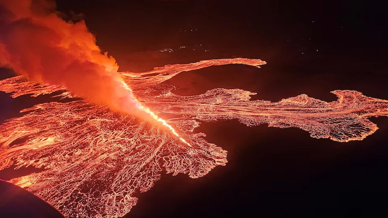 Islands vulkanische Wut ist entfesselt und bricht zum zehnten Mal in drei Jahren aus
