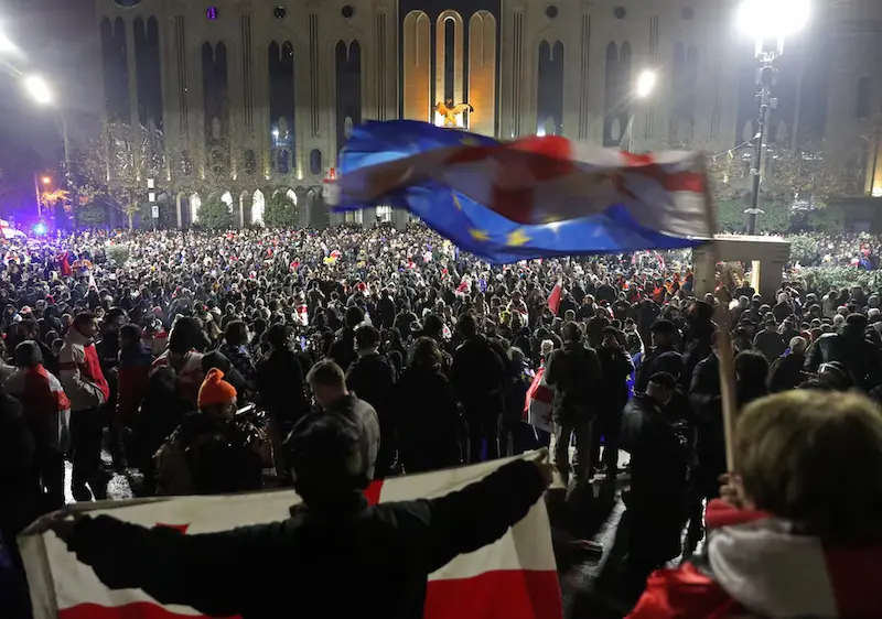 Georgian President Defies Prime Minister, Protests Escalate Over EU Accession Freeze