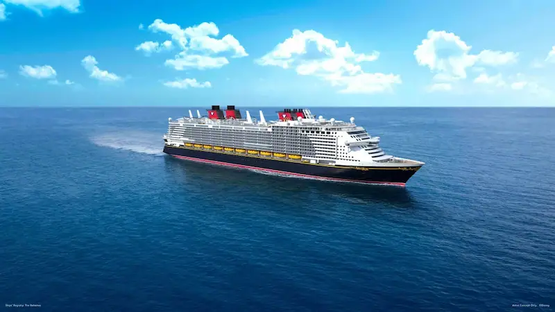 Круїз Disney Adventure Cruise відправляється з Сінгапуру