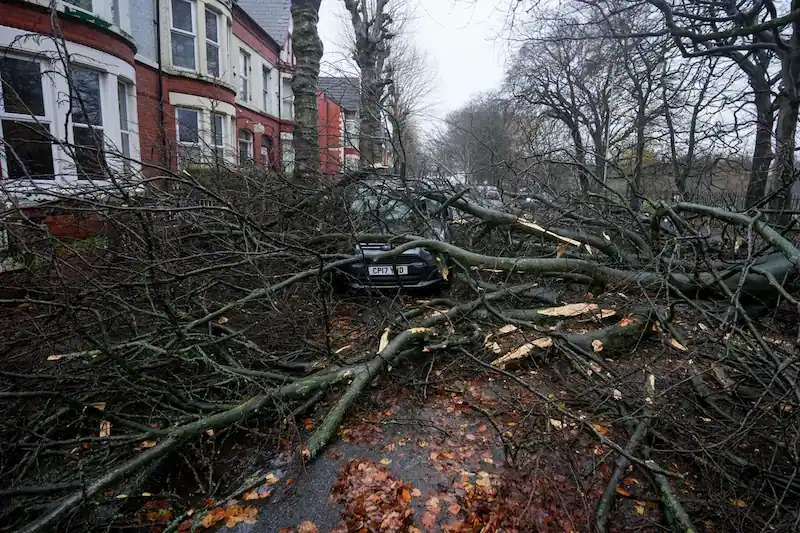 Storm Darragh Claims Two Lives, Leaves Thousands Without Power as UK Braces for Further Windy Weather