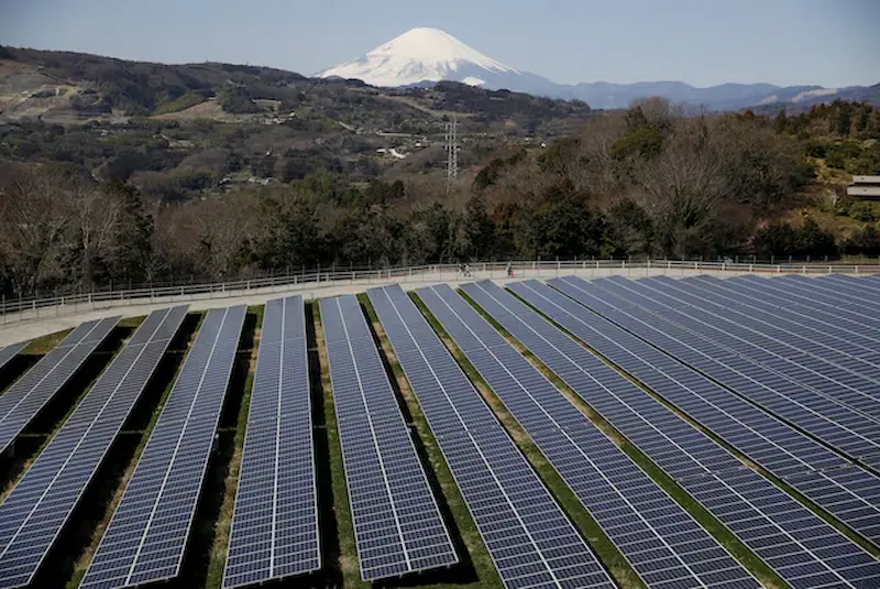 Ambitny plan transformacji energetyki Japonii zakłada, że ​​do 2040 r. 50% energii będzie pochodzić ze źródeł odnawialnych