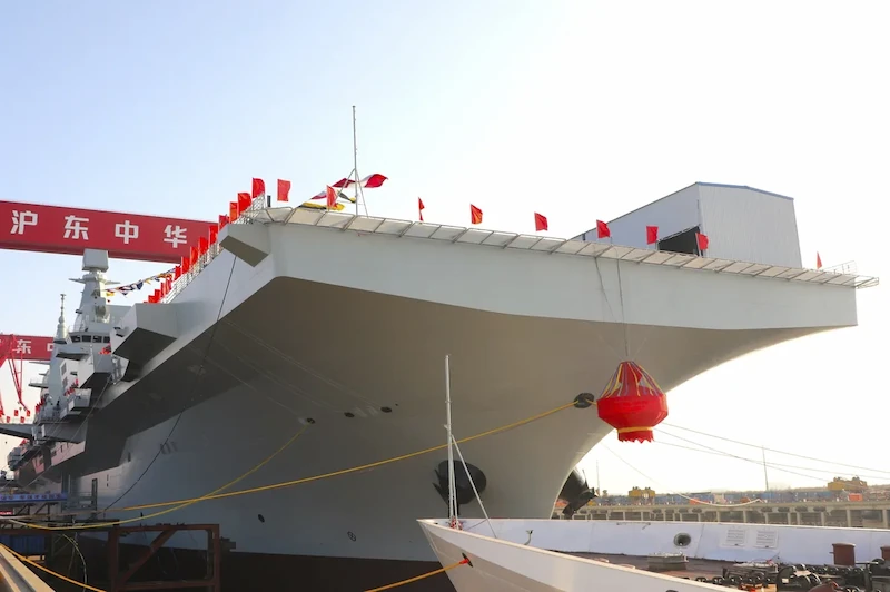 China Launches State-of-the-Art Amphibious Assault Ship Amid Rising Tensions