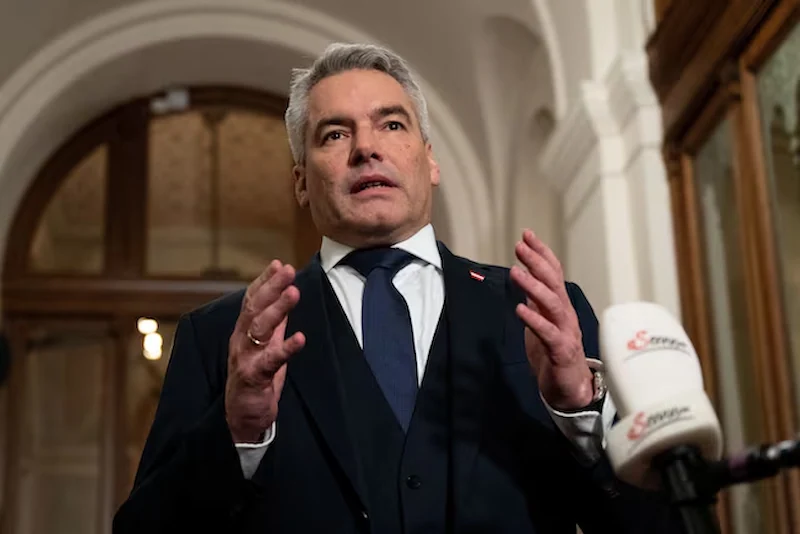 Coalition Talks Collapse in Austria, Chancellor Nehammer to Step Down