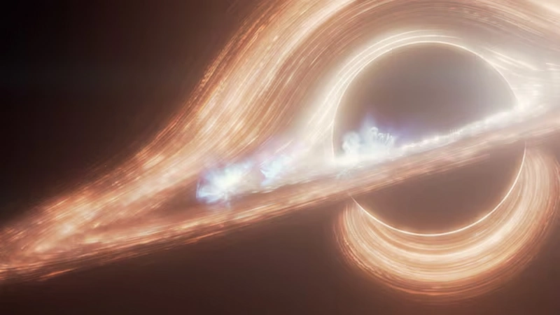 O Telescópio de James Webb captura atividades caóticas em torno do buraco negro supermassivo da Via Láctea